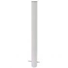 Słupek parkingowy blokujący U-12c | PCV, 130(80) cm, do wkopania, drogowy, nieoklejony